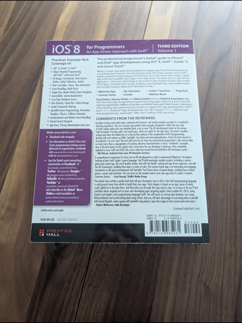 iOS 8 for Programmers Third Edition Computer Science App Development Book Xcode - Picture 3 of 7